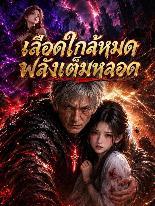 โปสเตอร์ เลือดใกล้หมด พลังเต็มหลอด