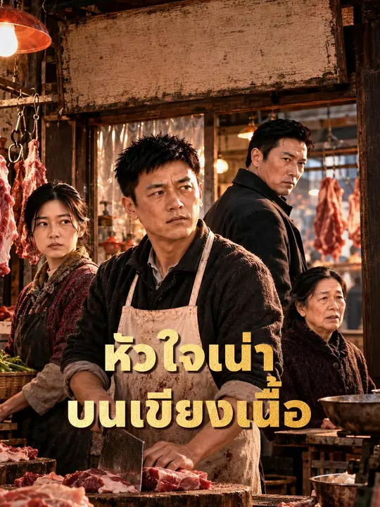 โปสเตอร์ หัวใจเน่าบนเขียงเนื้อ