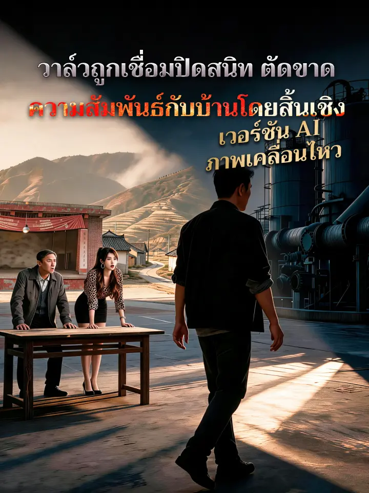 โปสเตอร์ วาล์วถูกเชื่อมปิดสนิท ตัดขาดความสัมพันธ์กับบ้านโดยสิ้นเชิง