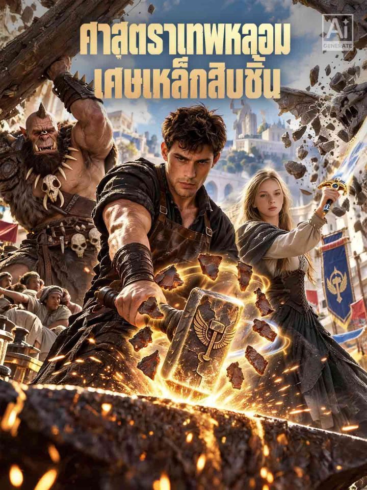 โปสเตอร์ ศาสตราเทพหลอม เศษเหล็กสิบชิ้น