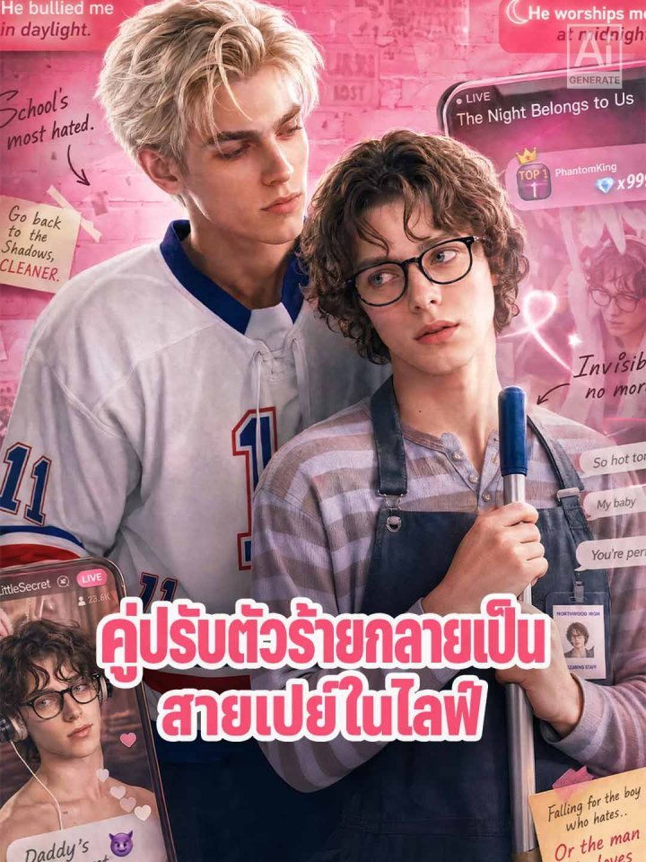 โปสเตอร์ คู่ปรับตัวร้ายกลายเป็นสายเปย์ในไลฟ์