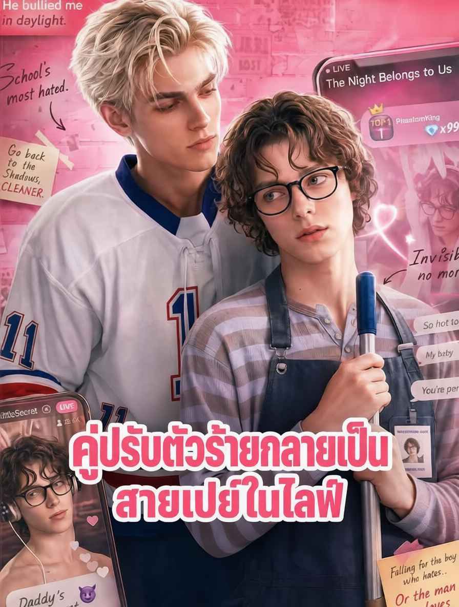 โปสเตอร์ คู่ปรับตัวร้ายกลายเป็นสายเปย์ในไลฟ์